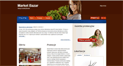 Desktop Screenshot of market-bazar.pl