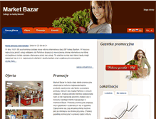 Tablet Screenshot of market-bazar.pl